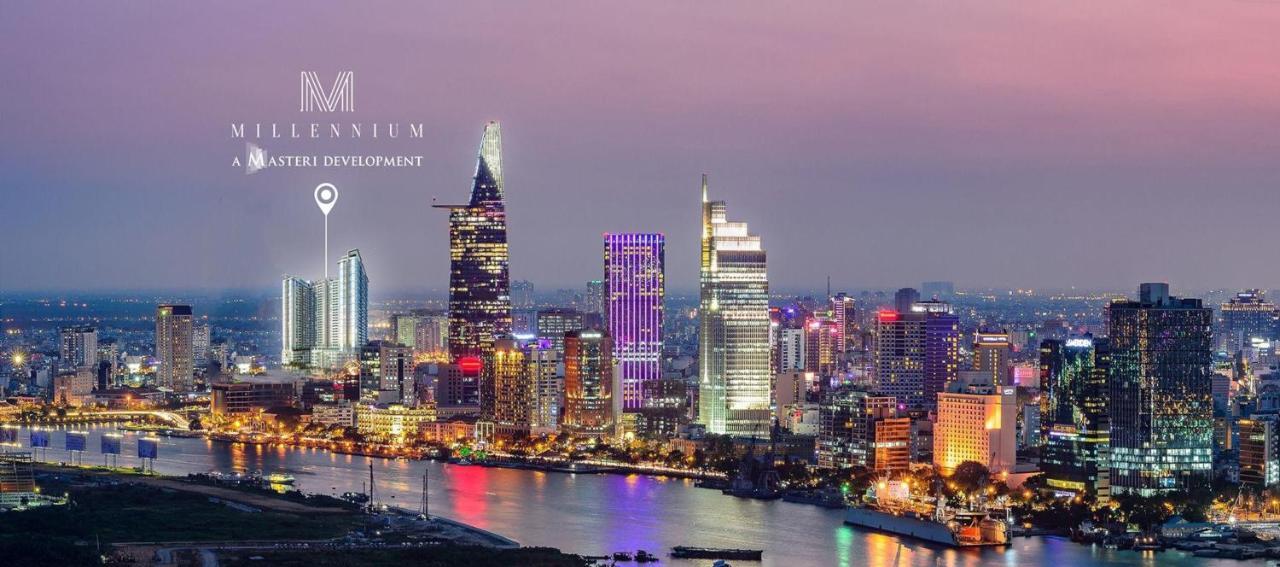 Saigon Genius - Masteri Millennium Apartment Ho Chi Minh-staden Exteriör bild